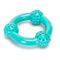 Nobleza gumová dentálna hračka pre psy kruh 9,5 cm zelený